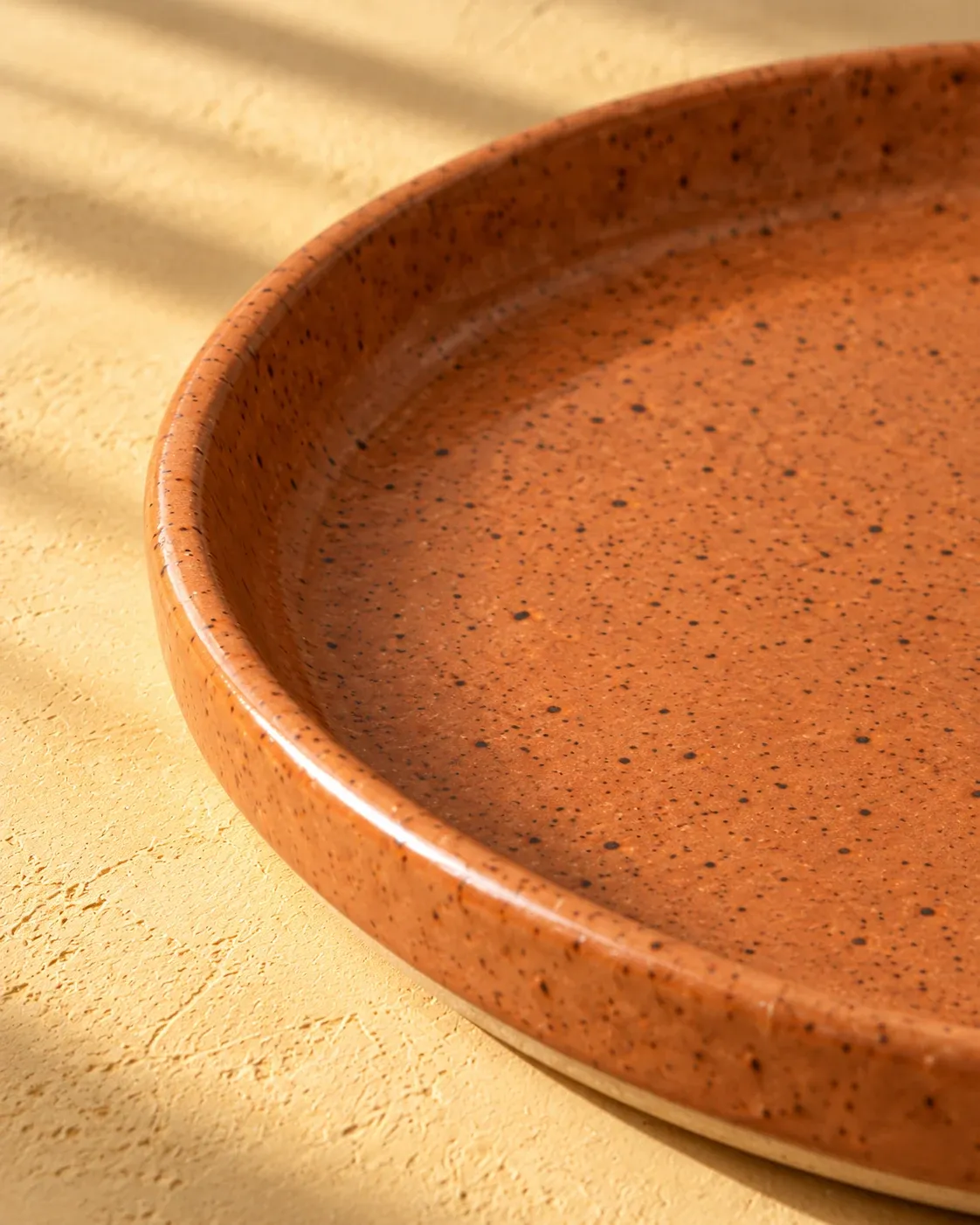 Clay glaze detail of Side Plate